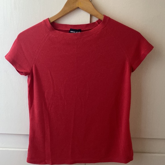 Sweaters - Georgia Armani short sleeve sweater